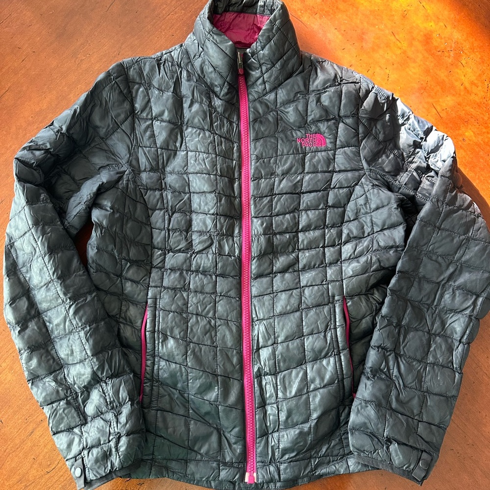 The North Face Pink Quilted Jacket